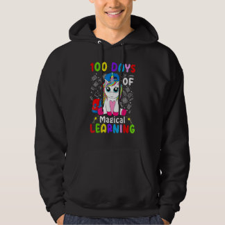 100 Days of Magical Learning School Smarter Dabbin Hoodie