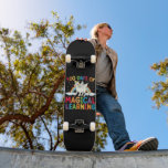 100 Days Of Magical Learning School Unicorn Girls Skateboard<br><div class="desc">100th Day of School Unicorn Girls 100 Days of School T-Shirt</div>