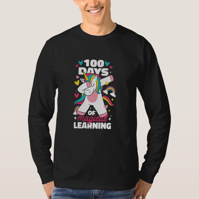 100 days of magical learning T-Shirt (Front)