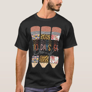 100 Days Of Pre K Happy 100th Day Of School Teache T-Shirt