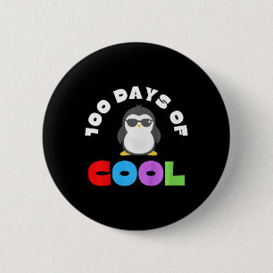 100 Days Of School 100 Days Of Cool Penguin School Button