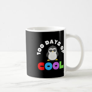 100 Days Of School 100 Days Of Cool Penguin School Coffee Mug