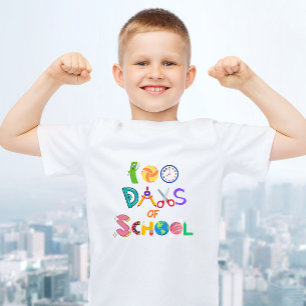 100 Days of School 100 Days Smarter kid's T-Shirt
