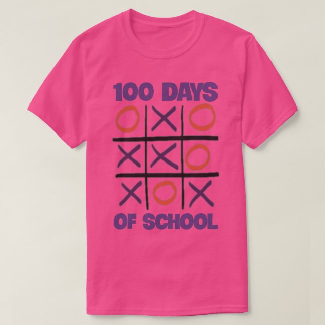 100 days of school 107 T-Shirt (Design Front)