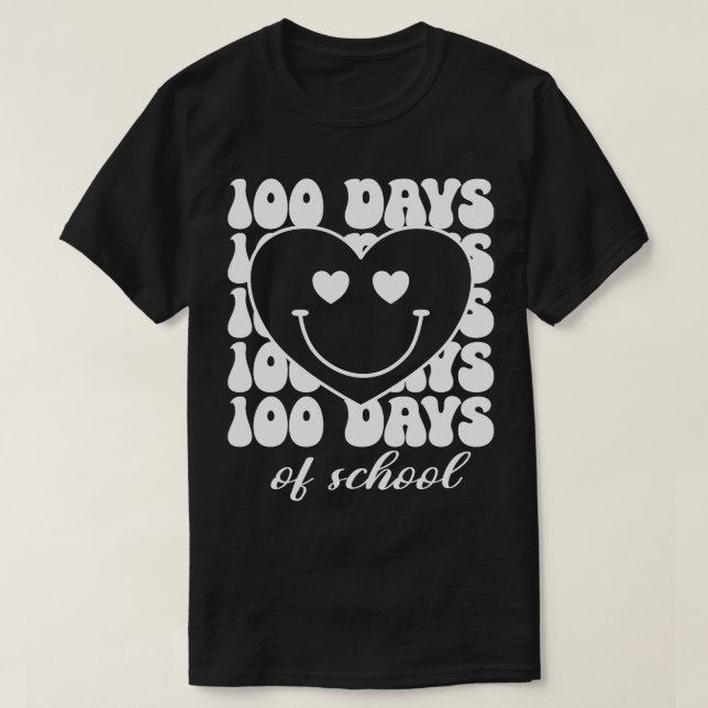 100 Days of School 3 T-Shirt (Design Front)