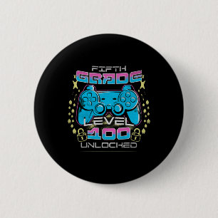 100 Days Of School 5th Grade Level Unlocked Video  Button