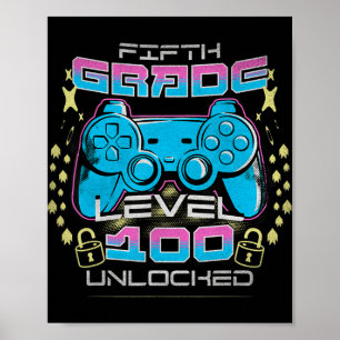 100 Days Of School 5th Grade Level Unlocked Video Poster