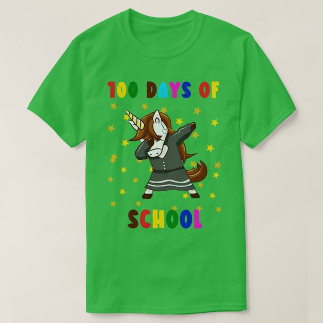 100 Days Of School 6 T-Shirt (Design Front)
