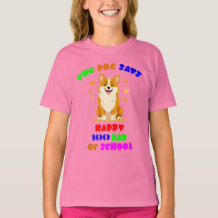 100 Days of School: A Pawsome Celebration with Our T-Shirt