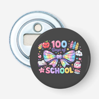100 Days Of School  Bottle Opener