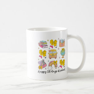 100 Days Of School Bruh School Teachers Kids Boys Coffee Mug