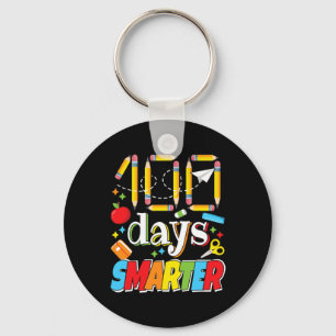 100 Days Of School Celebration Teacher Student 100 Keychain