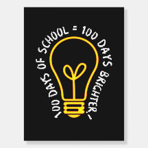 100 Days Of School Classroom Sign Teacher Student