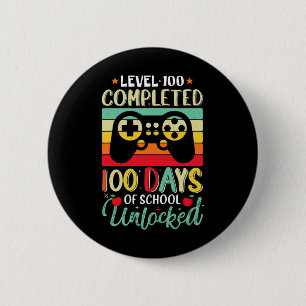 100 Days Of School Complete Gamer Boy Level Unlock Button
