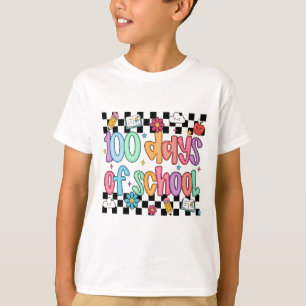 100 Days of School Cute Colorful Classroom T-Shirt