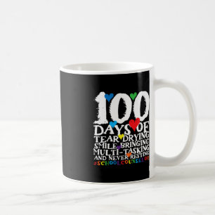 100 Days Of School Cute School Counselor Coffee Mug