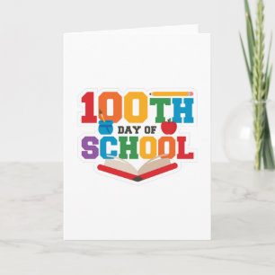 100 DAYS OF SCHOOL DAY CARD