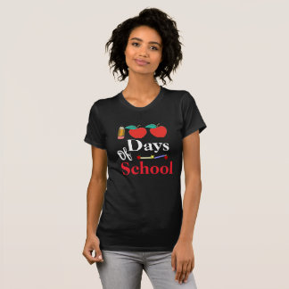 100 Days of School Design T-Shirt