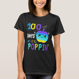 100 Days Of School For Fidget Popit Lovers Boys Gi T-Shirt