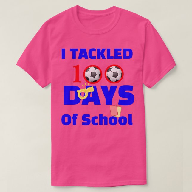 100 Days Of School Funny Kids Gift Back To Shcool T-Shirt (Design Front)