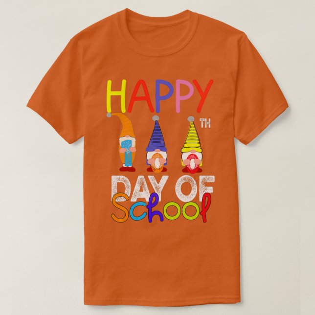 100 Days Of School Funny Kids Gift Back To Shcool  T-Shirt (Design Front)