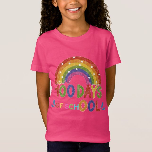 100 days of school gift T-Shirt (Front)