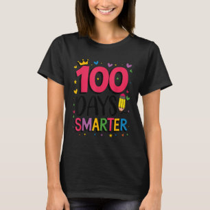 100 Days Of School Girls 2025 Outfit Idea 100 Days T-Shirt