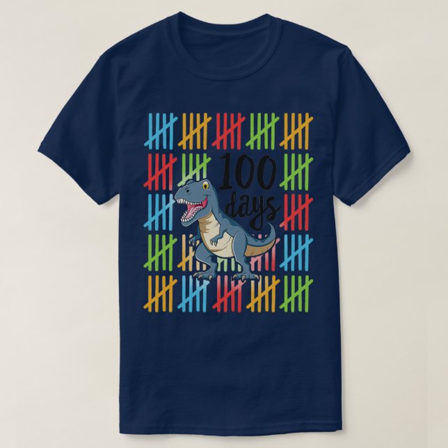 100 Days of School Girls Teacher Counting Costume  T-Shirt (Design Front)