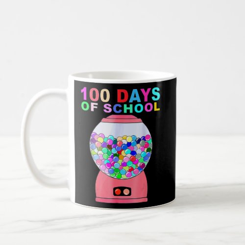 100 Days Of School Gumball Machine For Kids Or Tea Coffee Mug