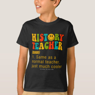 100 Days Of School History Teacher Social Studies T-Shirt