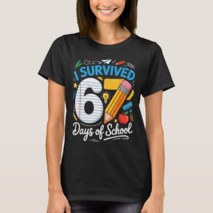100 Days Of School I Survived 67 Days Of School Te T-Shirt