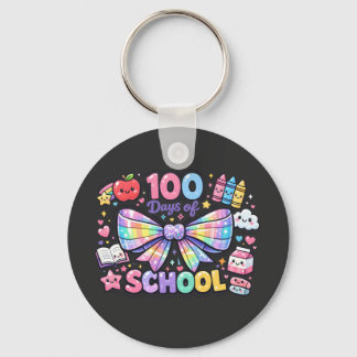 100 Days Of School  Keychain