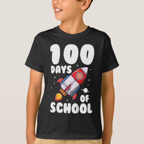 100 Days Of School Kids 100th Day Of School 1  T_Shirt