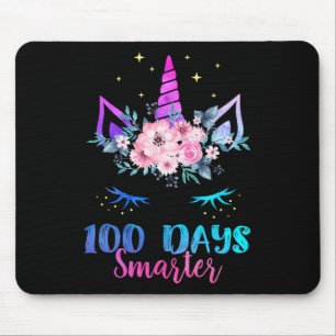 100 Days Of School Kids Teacher 100th Day Rainbow Mouse Pad
