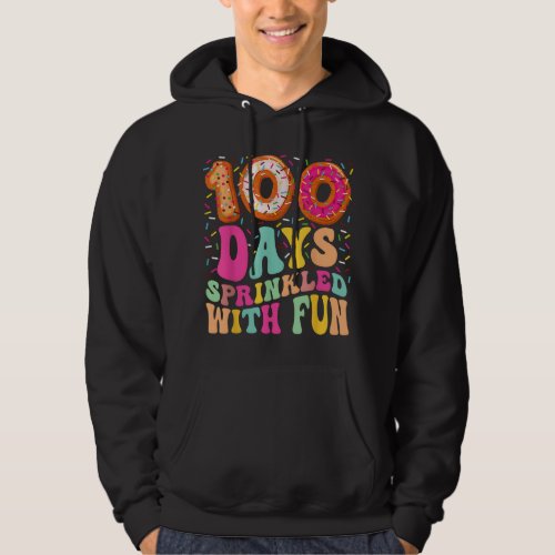 100 days of school kindergarten 100th day of schoo hoodie