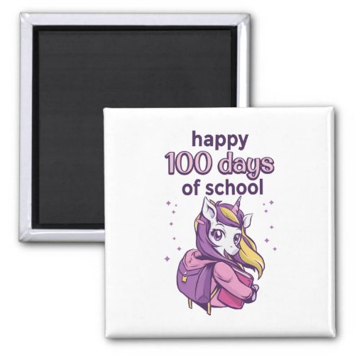 100 days of school magnet