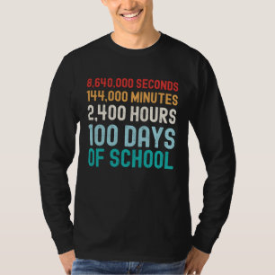 100 Days of School Math T-Shirt