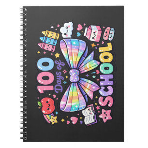 100 Days Of School  Notebook