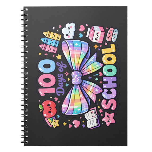 100 Days Of School  Notebook (Front)