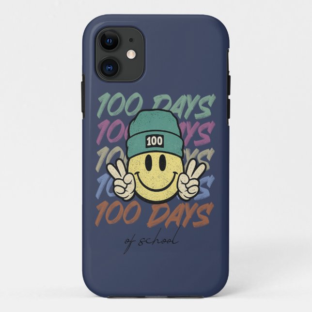 100 days of school, one hundred days of class Case-Mate iPhone case (Back)