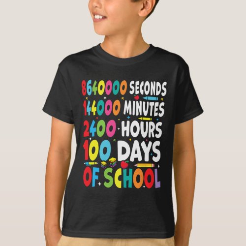 100 Days Of School Outfit For Math Teachers Boys G T_Shirt