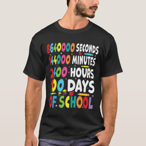 100 Days Of School Outfit For Math Teachers Boys G T_Shirt