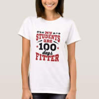100 Days of School PE Teacher 100 Days Fitter