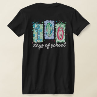 100 Days of School PNG Sublimation Design T-Shirt