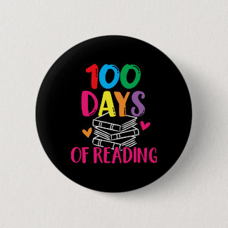 100 Days Of School Reading English Teacher Books S Button