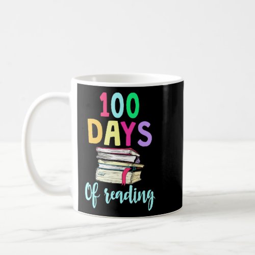 100 Days of School Reading English Teacher Books S Coffee Mug
