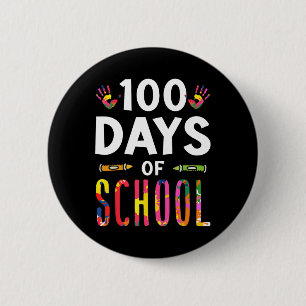 100 Days Of School Sayings Cute Team Sweet Button