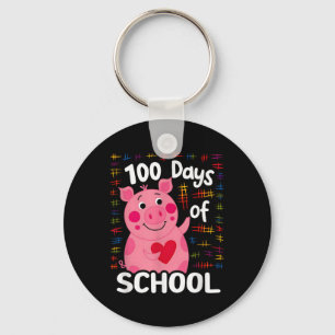 100 days of school, school, teacher, 100 days, 100 keychain