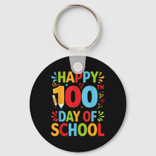 100 days of school, school, teacher, 100 days, 100 keychain