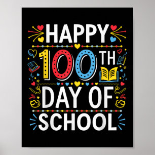 100 days of school, school, teacher, 100 days, 100 poster